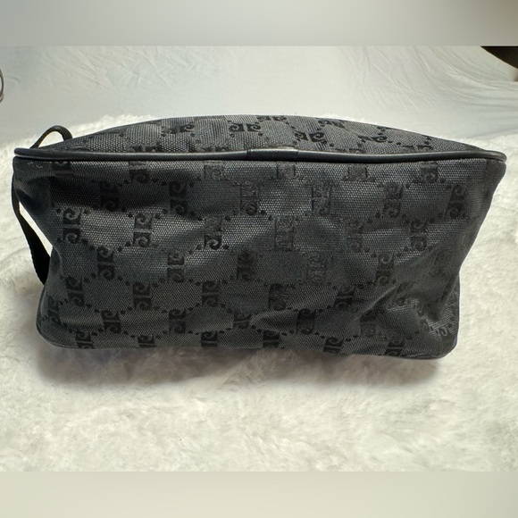 Pierre Cardin Classic Logo Toiletry Bag Cosmetic Case Vintage Unisex Travel 11x7 - Picture 6 of 16
